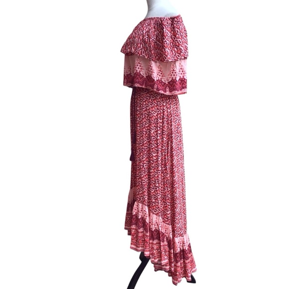 Nightcap Boho Ruffled Off The Shoulder Skirt Set NEW - Picture 5 of 13